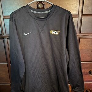 Nike Black VCU Crewneck Sweatshirt Mens Large